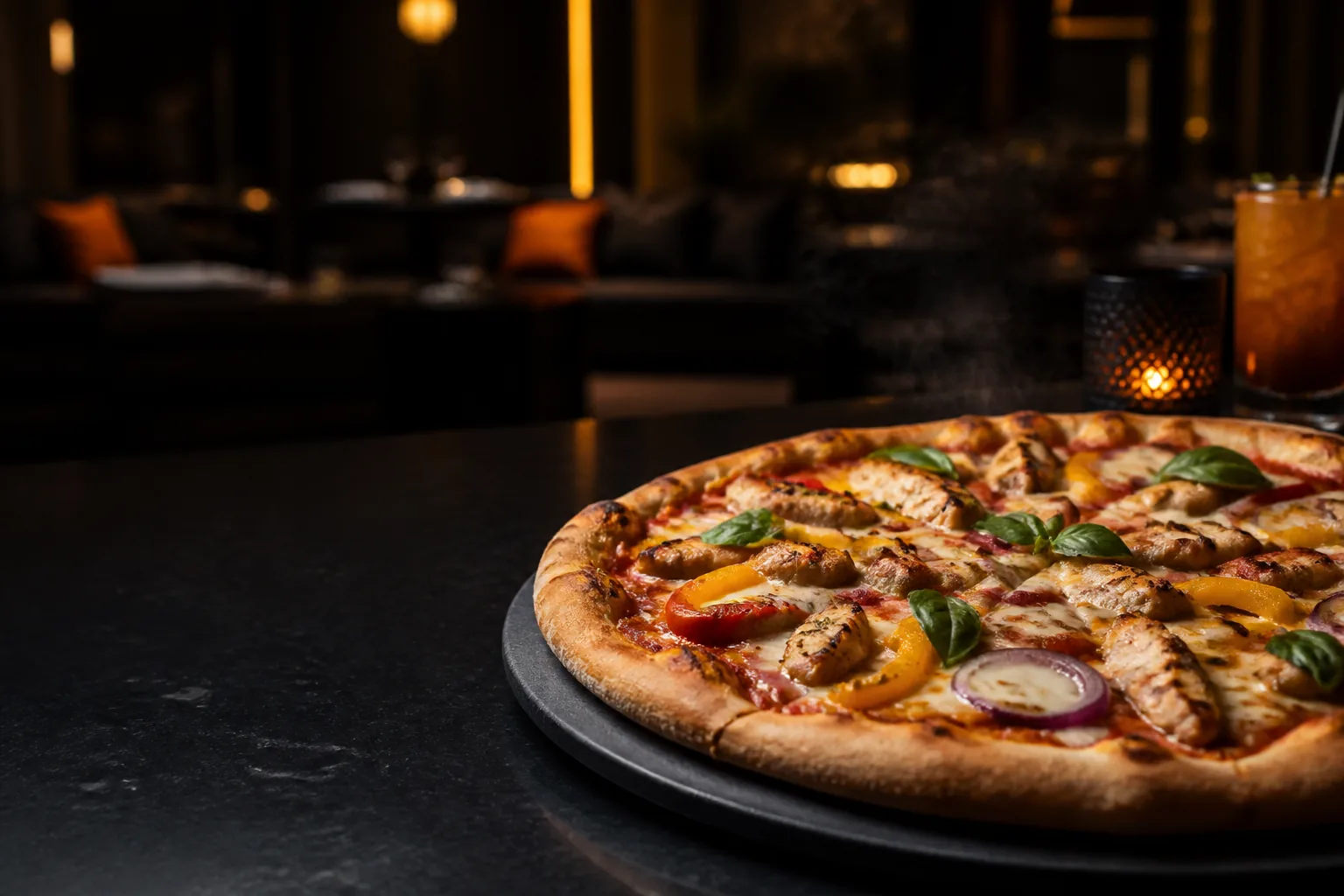 Denada signature chicken pizza